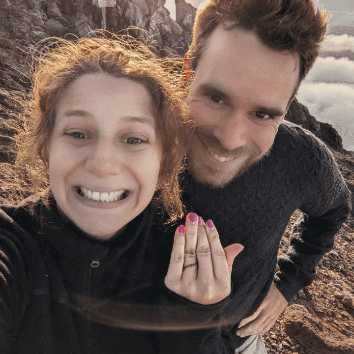 5h du mat à 2900m... L'amour c'est ça